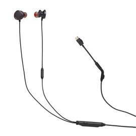 JBL Quantum 50C - Black - Wired in-ear gaming headset with USB-C adapter - Hero JBL Quantum 50C - Black - Wired in-ear gaming headset with USB-C adapter - Hero